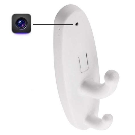 hidden camera in coat hook|towel hook camera.